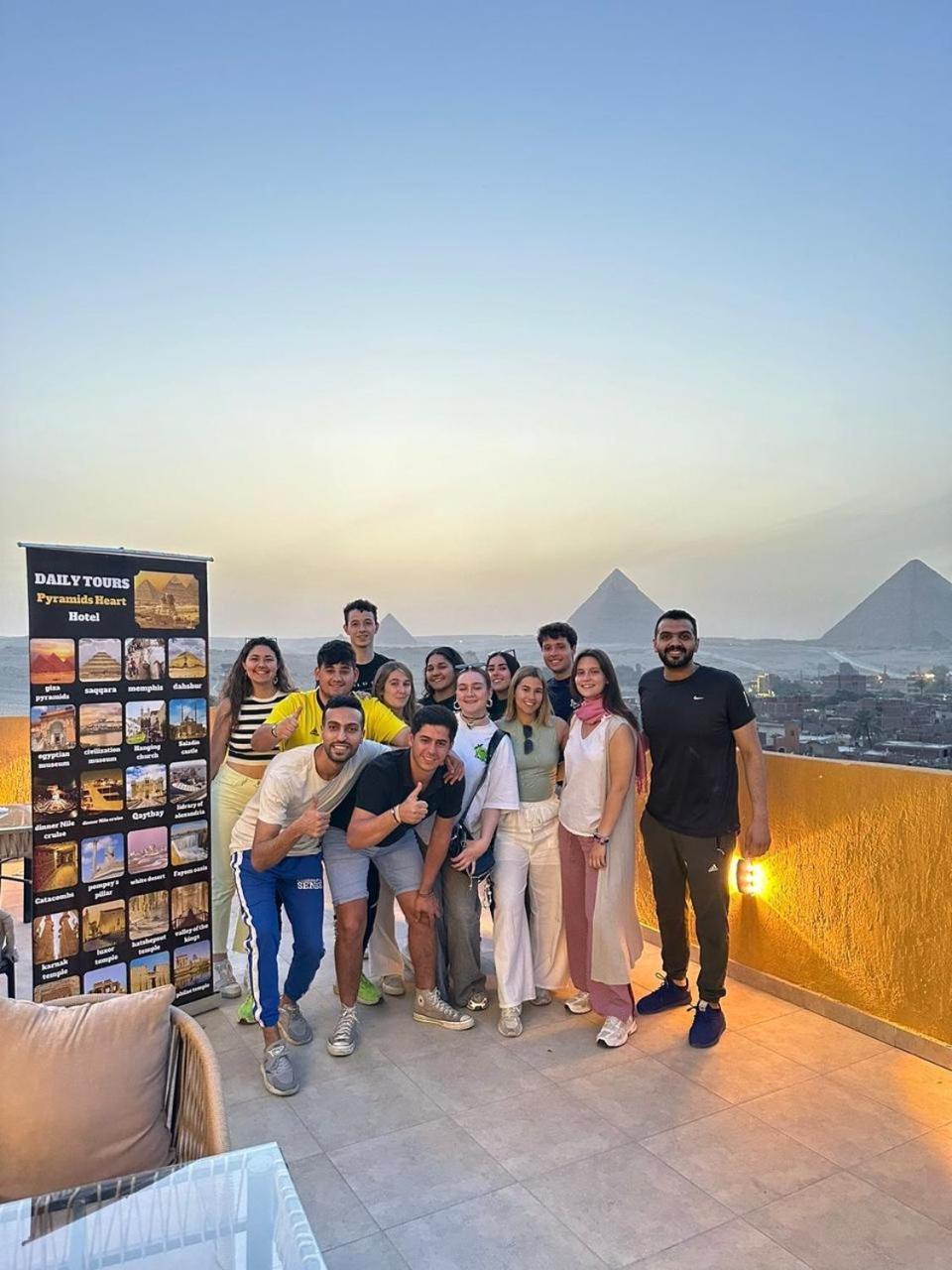 Pyramids Heart Hotel Kafrat al Jabal Bagian luar foto