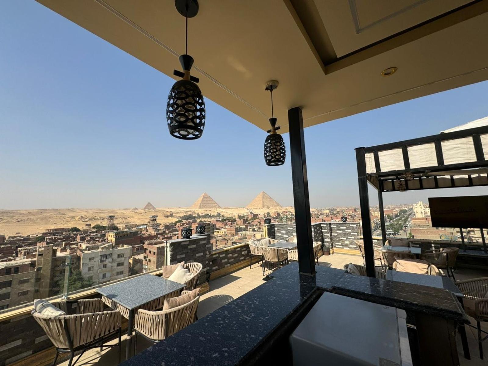 Pyramids Heart Hotel Kafrat al Jabal Bagian luar foto