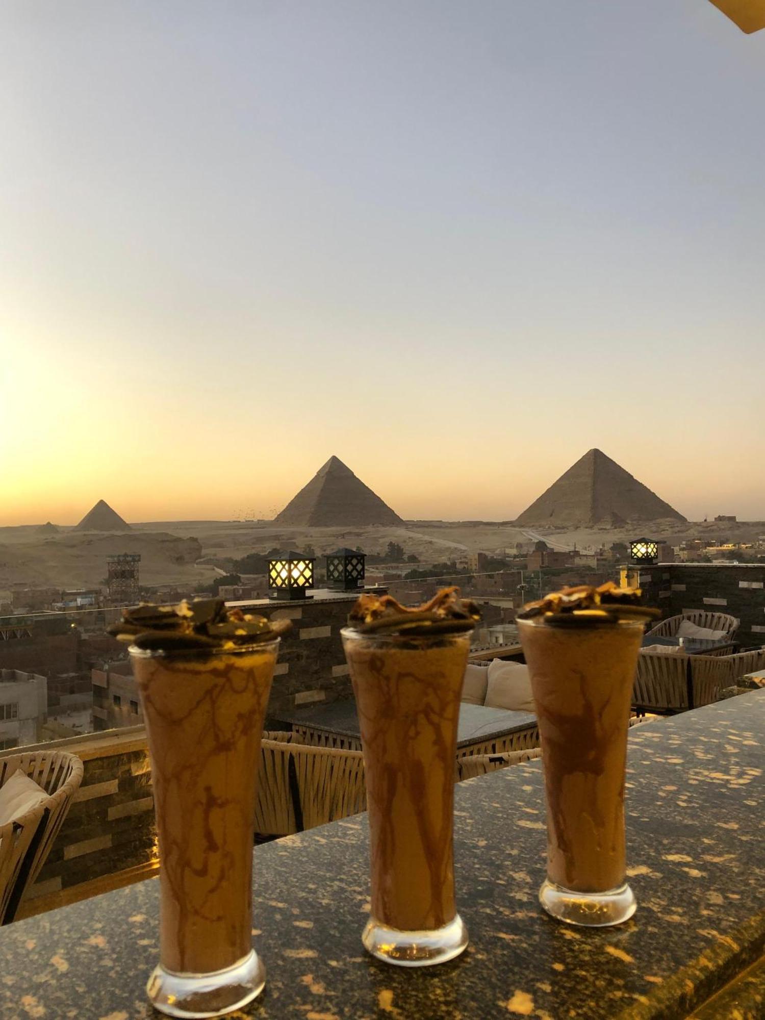 Pyramids Heart Hotel Kafrat al Jabal Bagian luar foto